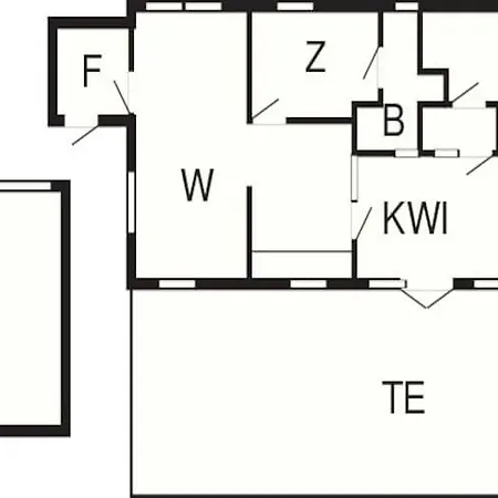 Holiday home 6 Person In Faxe Ladeplads Fakse Ladeplads